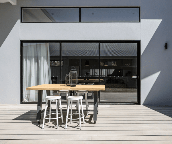 EURA Therm-Haus Terrasse und modernes Wohnen